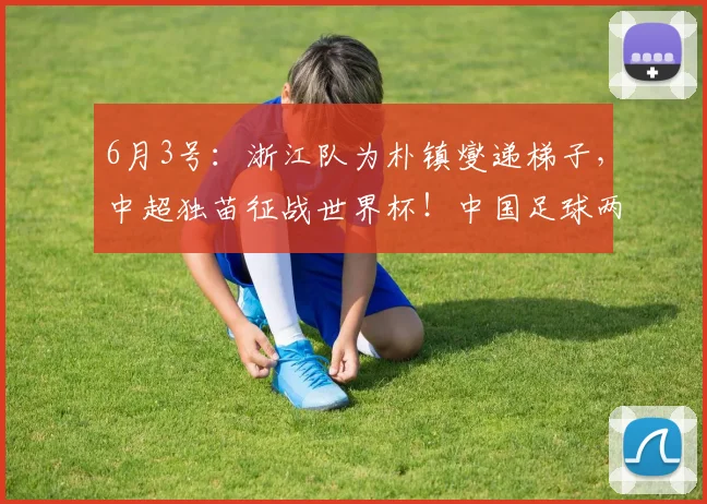 6月3号：浙江队为朴镇燮递梯子，中超独苗征战世界杯！中国足球两难困局能否被温柔破题？_球员_联赛_1