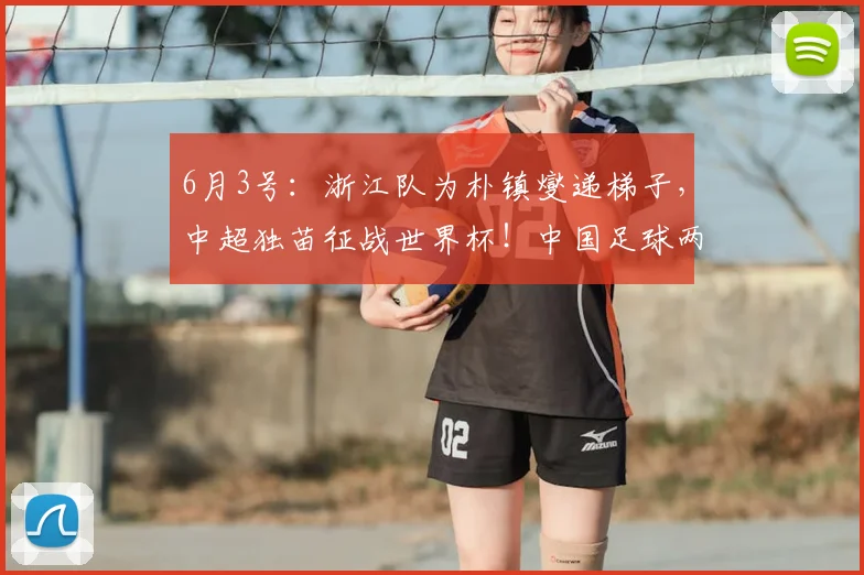 6月3号：浙江队为朴镇燮递梯子，中超独苗征战世界杯！中国足球两难困局能否被温柔破题？_球员_联赛_1
