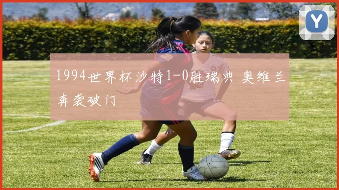 1994世界杯沙特1-0胜瑞典 奥维兰奔袭破门